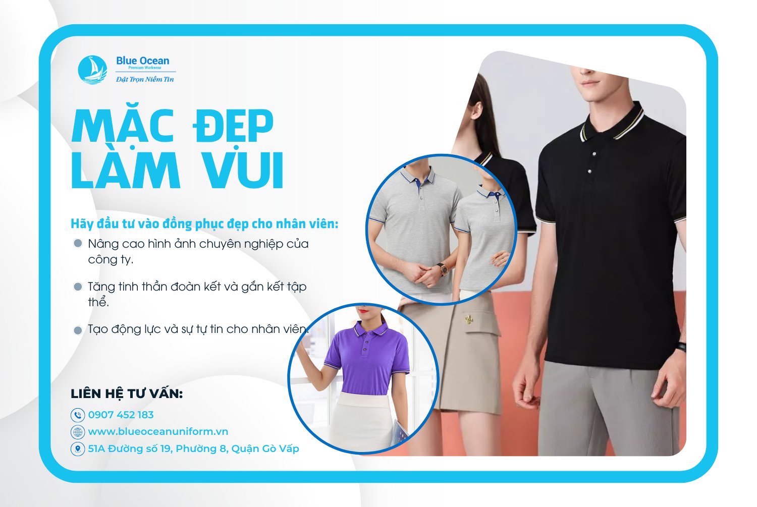 Đồng Phục Thương Hiệu – Bí Quyết Xây Dựng Hình Ảnh Chuỗi Cửa Hàng, Nhà Hàng, Khách Sạn Và Dịch Vụ